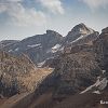 Point de vue vers le Casque du Marbor depuis la monte au Soum Blanc de Scugnat