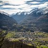Point de vue sur le village de Luz-Saint-Sauveur