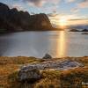 Coucher de soleil dans les îles Vesteralen