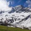 Cabane de Pailla et les Astazous en arrire plan