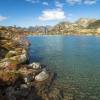 Paysage d'automne au lac Dets Coubous