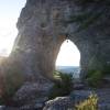 Arche &agrave; Roquesaltes dans le parc naturel r&eacute;gional des Grands Causses