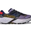 Photo : Chaussures Hoka Speedgoat 7 pour femme en couleur berry jam / starlight glow