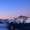 Vue sur les crtes du vercors