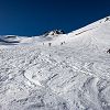 Rude monte vers le lac dets Coubous