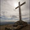 Croix au sommet de la Dent de Crolles