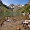 Lac d'Estom en juillet 2009