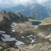 Vue sur le lac Fer depuis le Mont Tnibre
