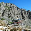 Refuge et pic des Sarradets