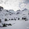 Randonne en raquettes au refuge du Marcadau