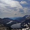 Hourquette d'Aubert, lac d'Aubert et lac d'Aumar