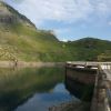 Sur le barrage des Gloriettes