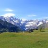 Plateau et granges de Saugu
