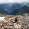 La descente