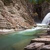 Cascade le long de la Lance