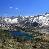 Lac d'Aumar et barrage d'Aubert