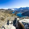 Lac d'Aubert et lac d'Aumar