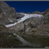Glacier Blanc depuis le lac Tuckett
