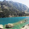 Belle couleur de l'eau au lac de Gaube