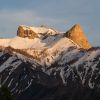 Roche Cline au coucher du soleil