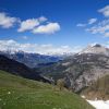 En descendant du col d'Allos