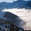 Valle de Cauterets depuis le col de Riou