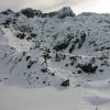 Randonne  skis au lac de la Glre