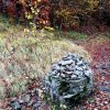 Cairn lors de la randonne sur La Voie Romaine