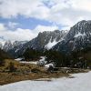 Randonne en raquettes  neige dans la valle du Marcadau