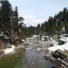 Randonne en raquettes  neige dans la valle du Marcadau