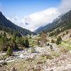 Randonne au lac d'Estom : on redescend  la Fruitire