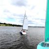 Driveur et voile Lac de Pareloup en Aveyron