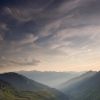 Coucher du soleil depuis le col du Tourmalet
