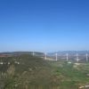 Viaduc de Millau depuis l'aire de vision de Brunas