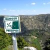Cirque de Navacelles en arrire plan