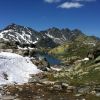 Lac dans les Hautes-Alpes