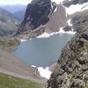 Au dessus du lac de l'Eychauda