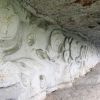 Intrieur du chemin de halage du Ganil qui relie Saint Cirq Lapopie  Bouzis