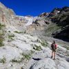 Le pied du Glacier Blanc dans le massif des Ecrins