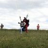 Atterrissage en parapente 