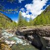 Torrent de la Lance dans le Mercantour