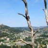 Espalion et son chteau depuis la vierge de Vermus