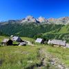 Refuge de Ricou en montant au lac Laramon