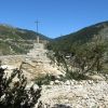 Lors de la monte  l'Ermitage de Sainte Enimie