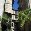 Ruelle pave et grimpante de Sainte Enimie