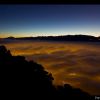 Mer de nuages au-dessus de Grenoble