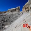 Mulebar devant la Brche de Roland