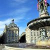 La Place de la Bourse et la Fontaine des 3 Graces,  Bordeaux