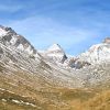Col Lombard et Aiguille du Golon dans les Alpes