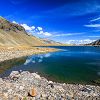 Lac Faravel dans les Alpes